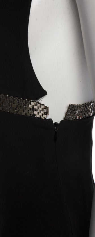 Givenchy V-Neck Knee-Length Dress