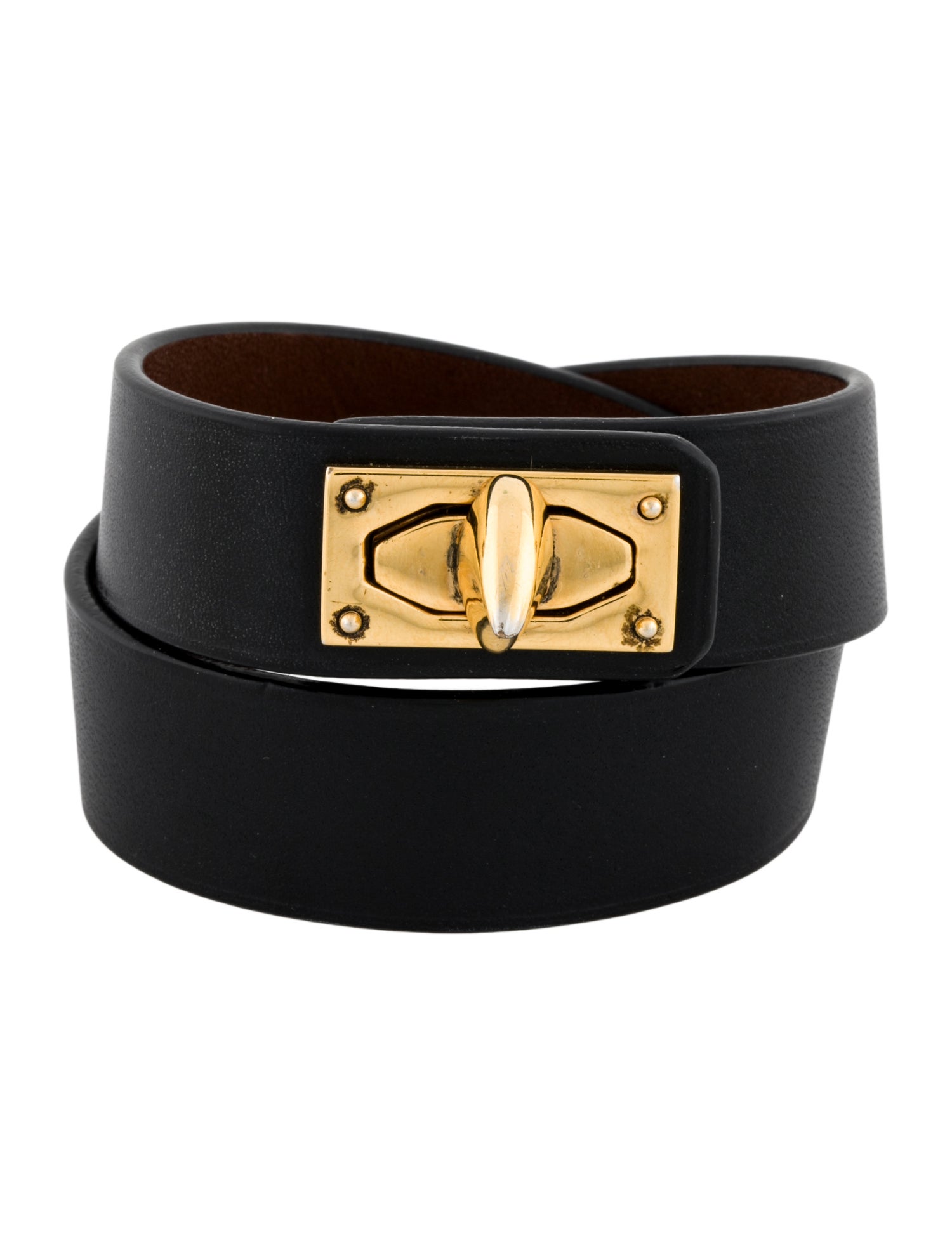 Givenchy Leather Wrap Bracelet