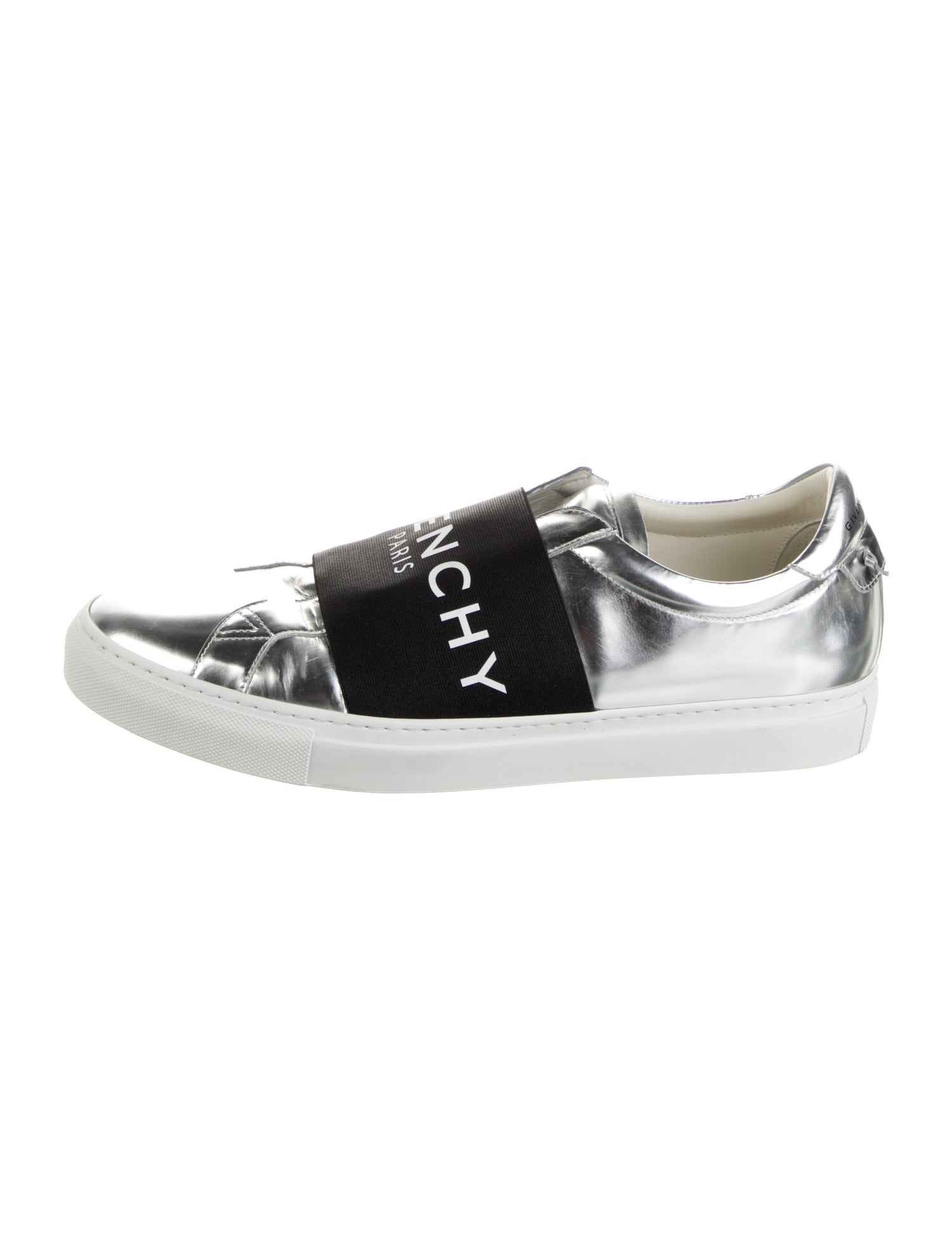 Givenchy Patent Leather Printed Sneakers