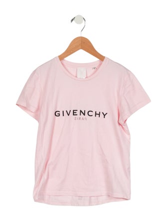 Givenchy Girls' Logo Graphic Short Sleeve Top