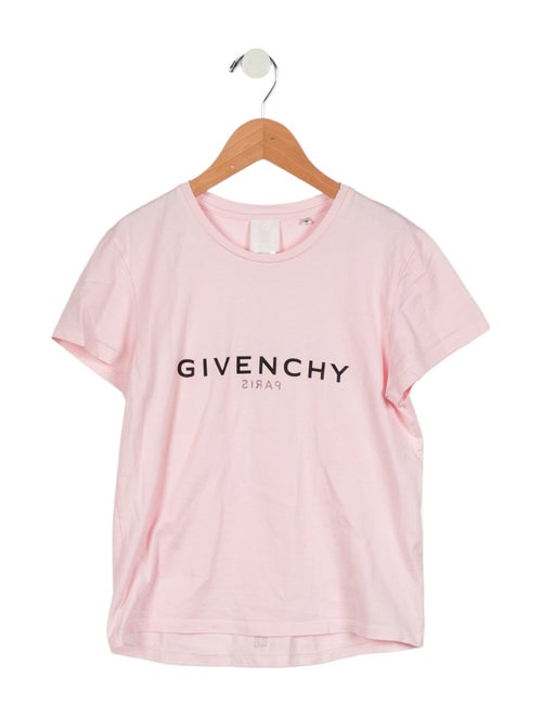 Givenchy Girls' Logo Graphic Short Sleeve Top