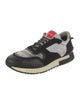 Givenchy Suede Colorblock Pattern Athletic Sneakers