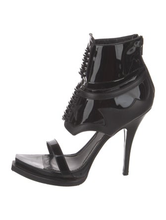 Givenchy Patent Leather Gladiator Sandals