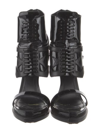 Givenchy Patent Leather Gladiator Sandals