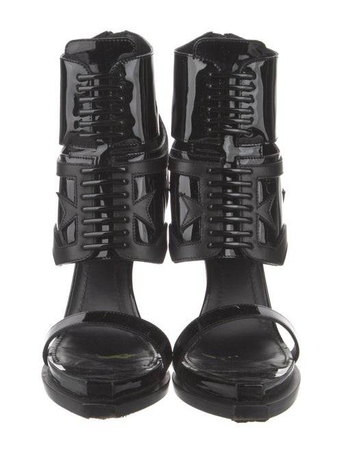 Givenchy Patent Leather Gladiator Sandals