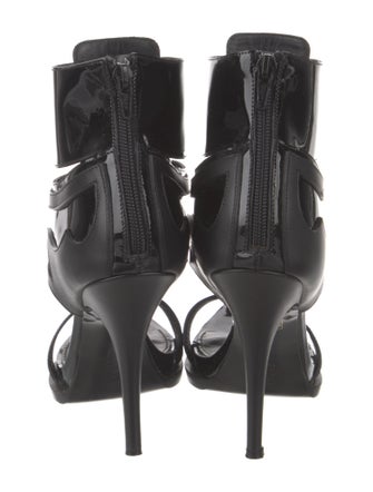 Givenchy Patent Leather Gladiator Sandals