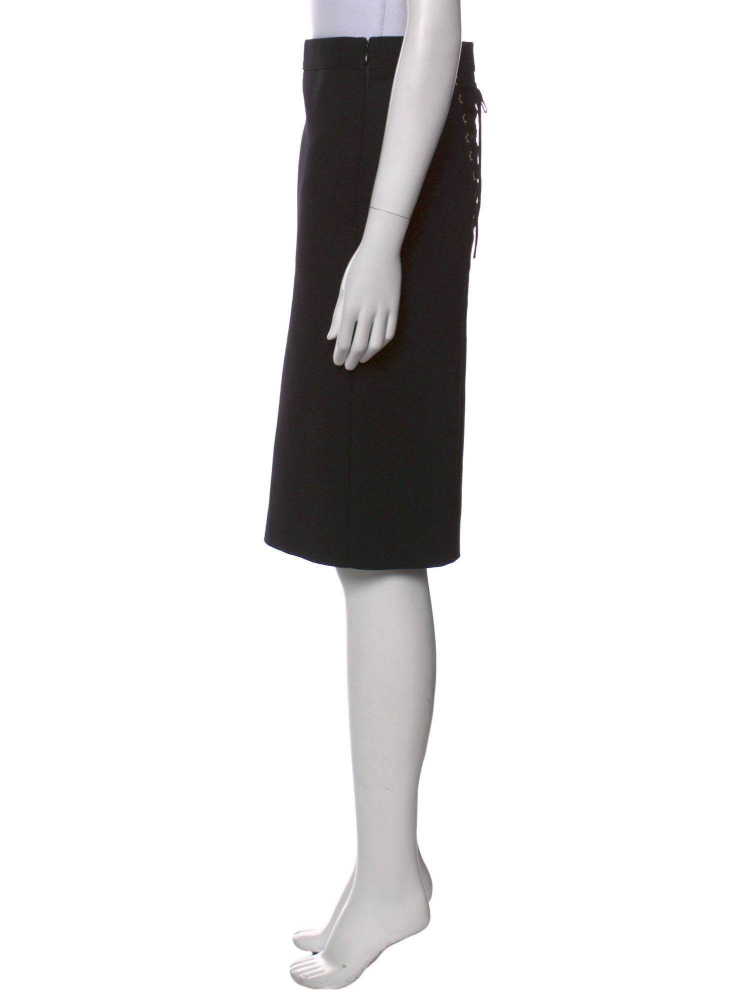 Givenchy Wool Knee-Length Skirt