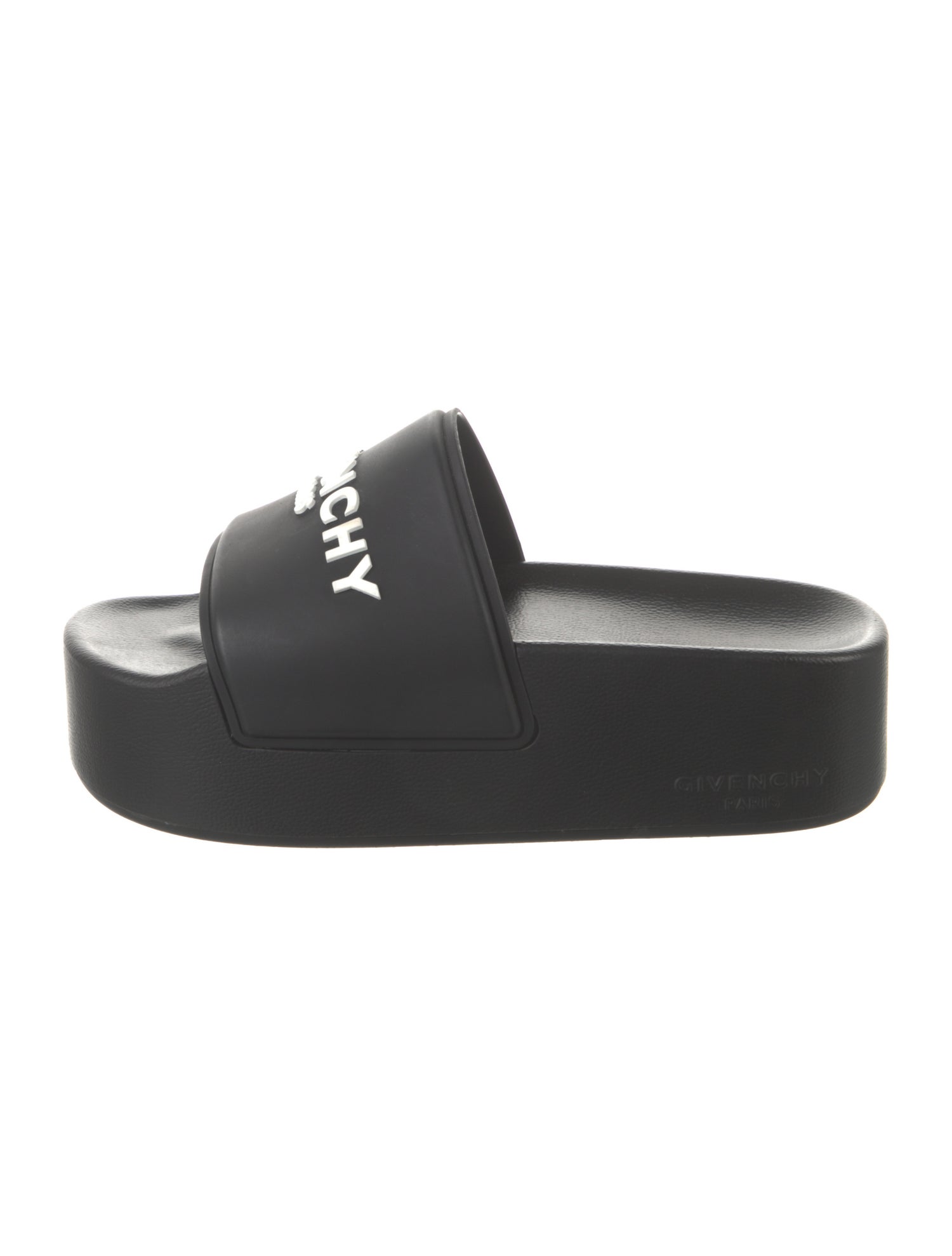 Givenchy Rubber Graphic Print Slides