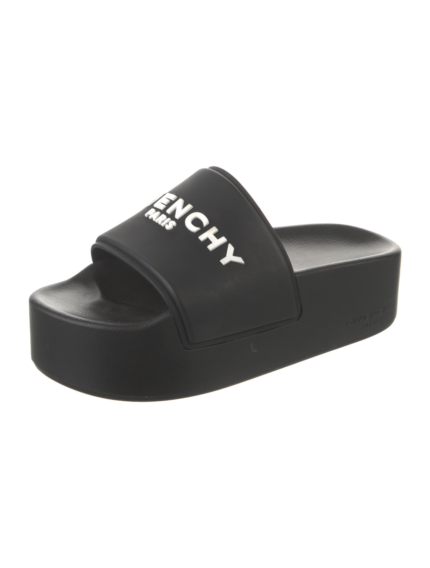 Givenchy Rubber Graphic Print Slides
