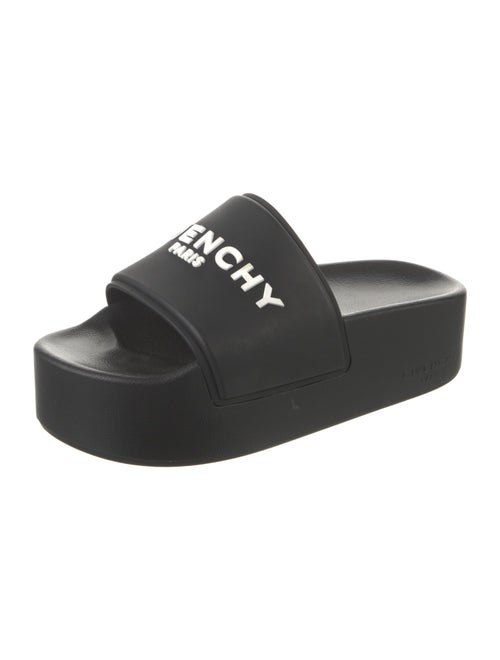 Givenchy Rubber Graphic Print Slides