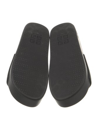 Givenchy Rubber Graphic Print Slides