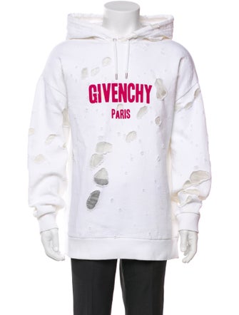 Givenchy Graphic Print Crew Neck Hoodie