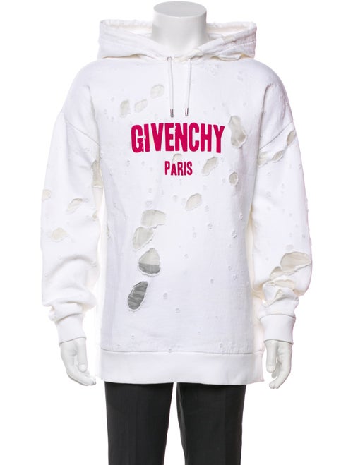 Givenchy Graphic Print Crew Neck Hoodie