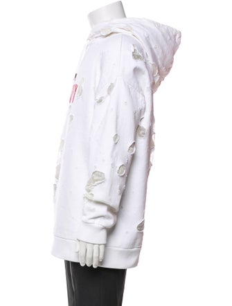 Givenchy Graphic Print Crew Neck Hoodie