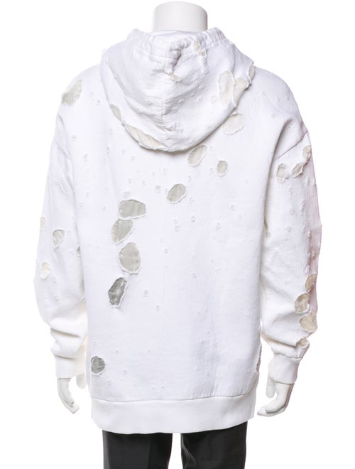 Givenchy Graphic Print Crew Neck Hoodie