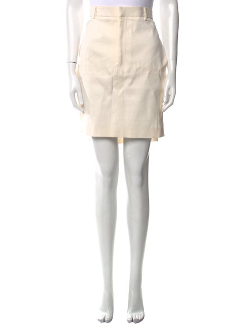 Givenchy Grosgrain Trim Knee-Length Skirt