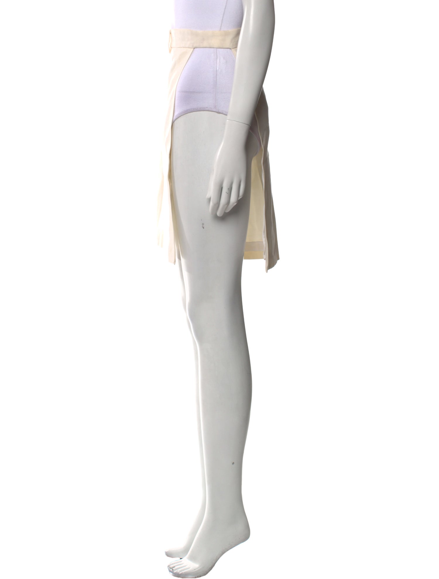 Givenchy Grosgrain Trim Knee-Length Skirt