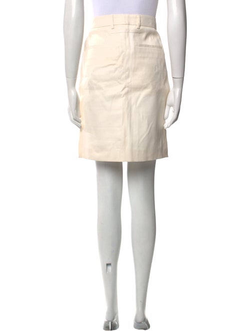 Givenchy Grosgrain Trim Knee-Length Skirt