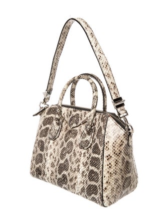 Givenchy Snakeskin GIVENCHY Small Antigona Anaconda Snake Bag