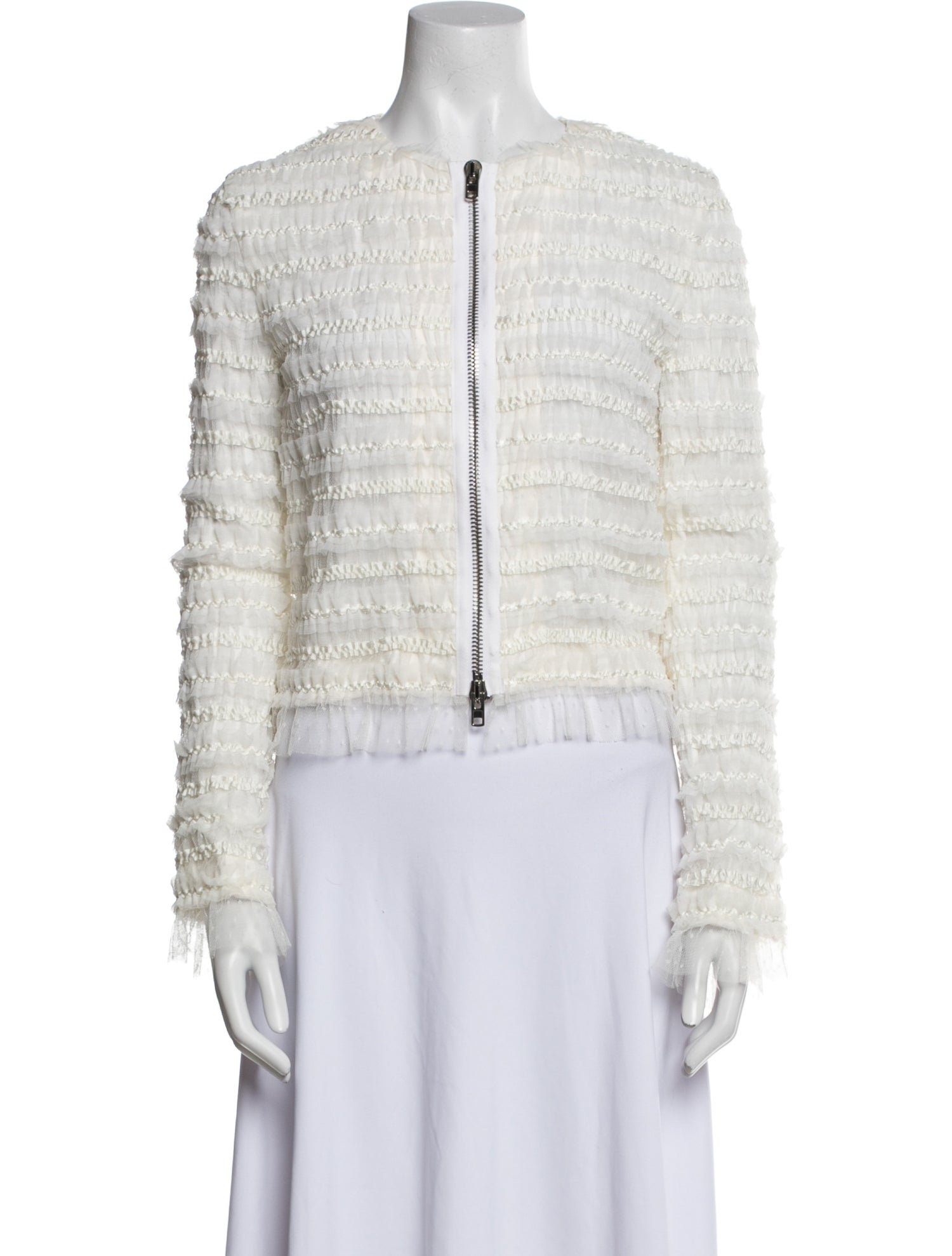 Givenchy Tweed Pattern Evening Jacket