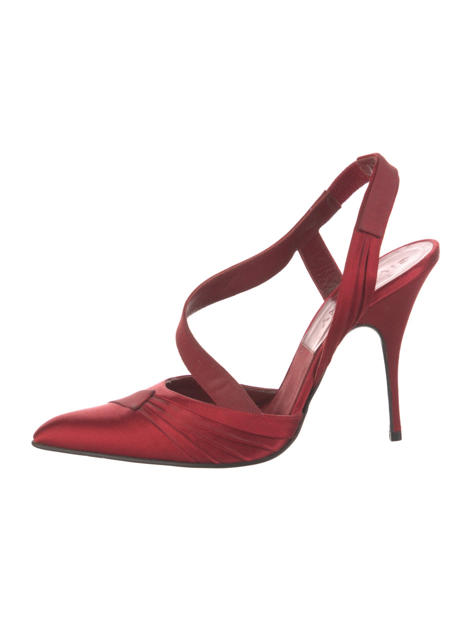 Givenchy Satin T-Strap Pumps