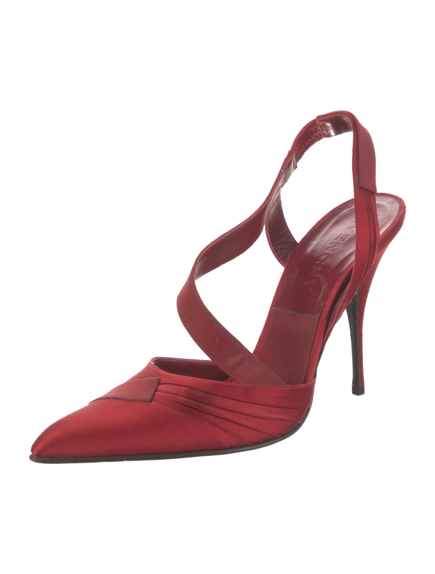 Givenchy Satin T-Strap Pumps