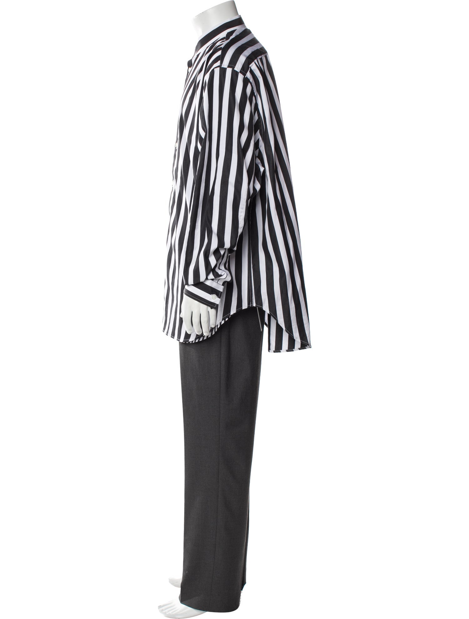 Givenchy Striped Long Sleeve Shirt