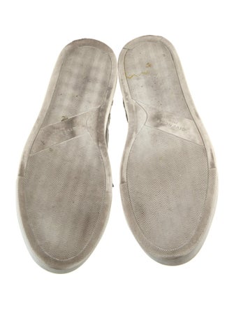 Givenchy Leather Graphic Print Sneakers