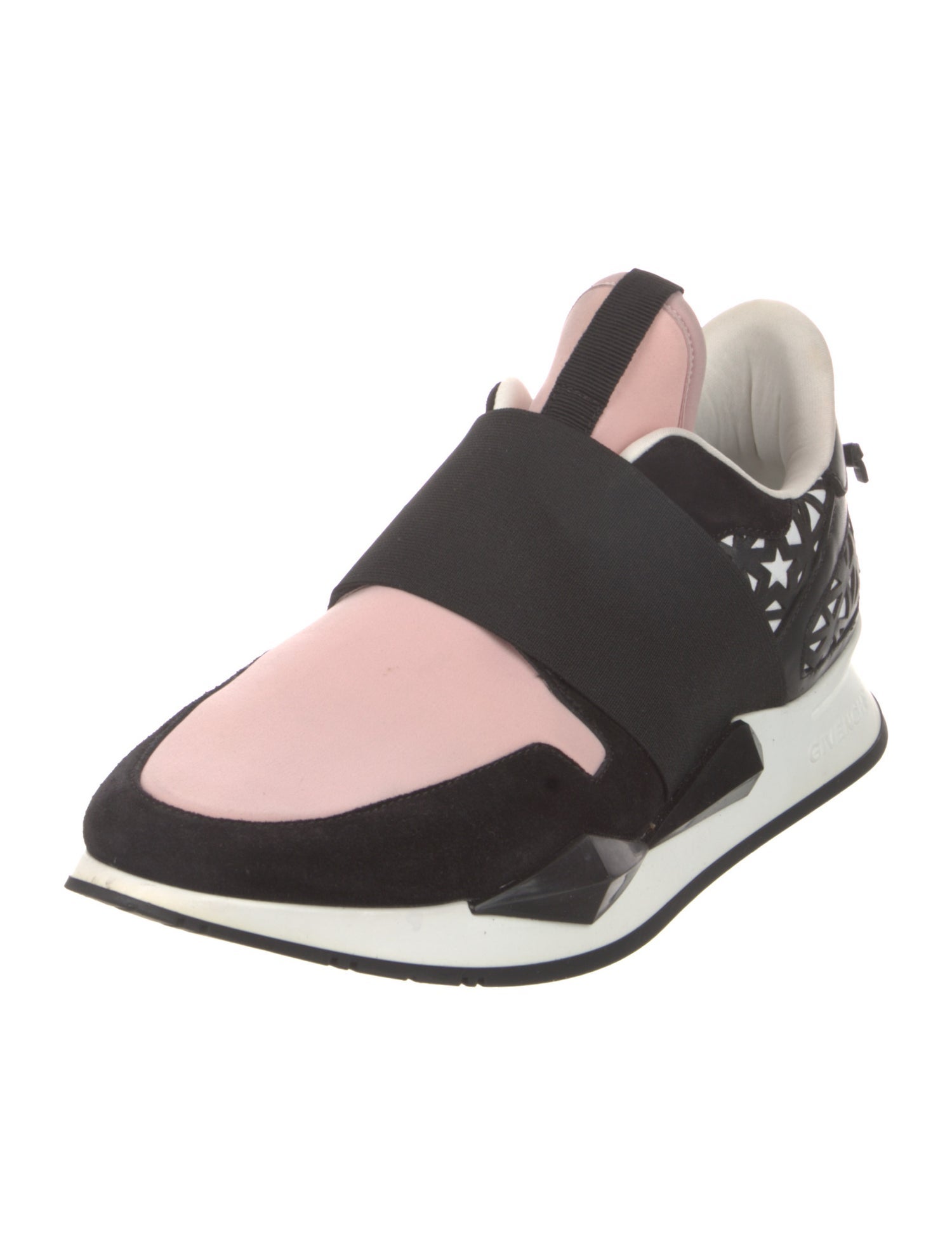 Givenchy Neoprene Colorblock Pattern Athletic Sneakers