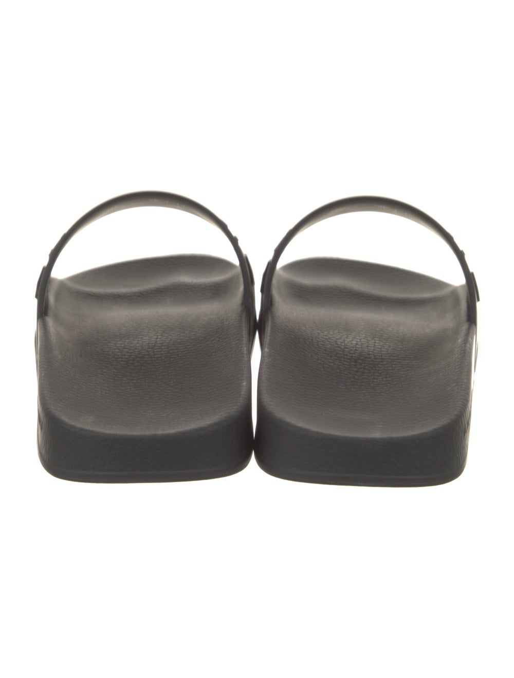 Givenchy Rubber Slides Black & Green Printed - image 4