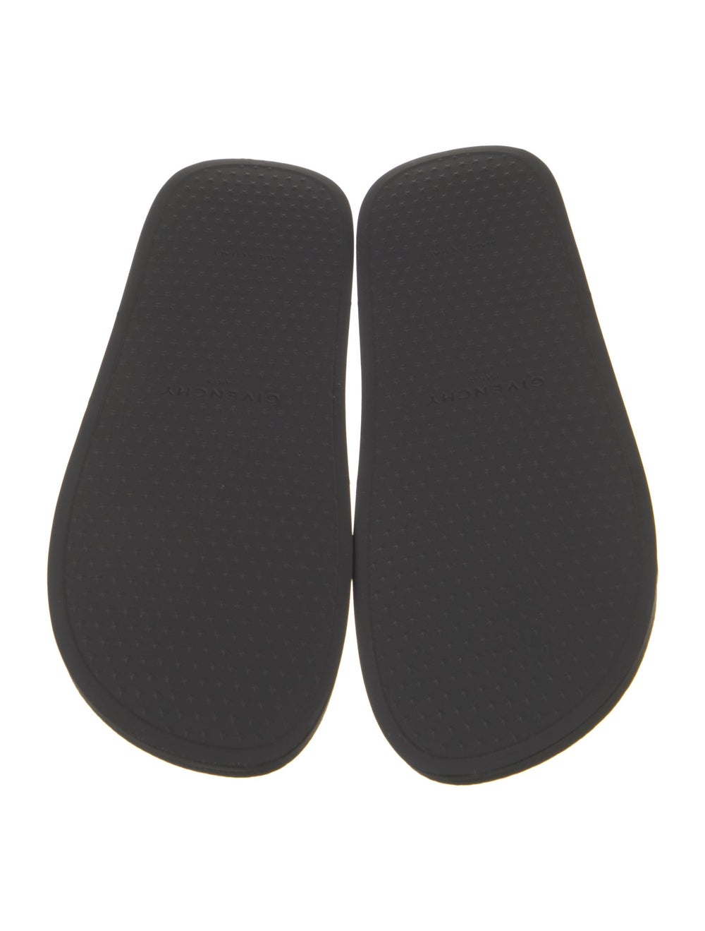 Givenchy Rubber Slides Black & Green Printed - image 5