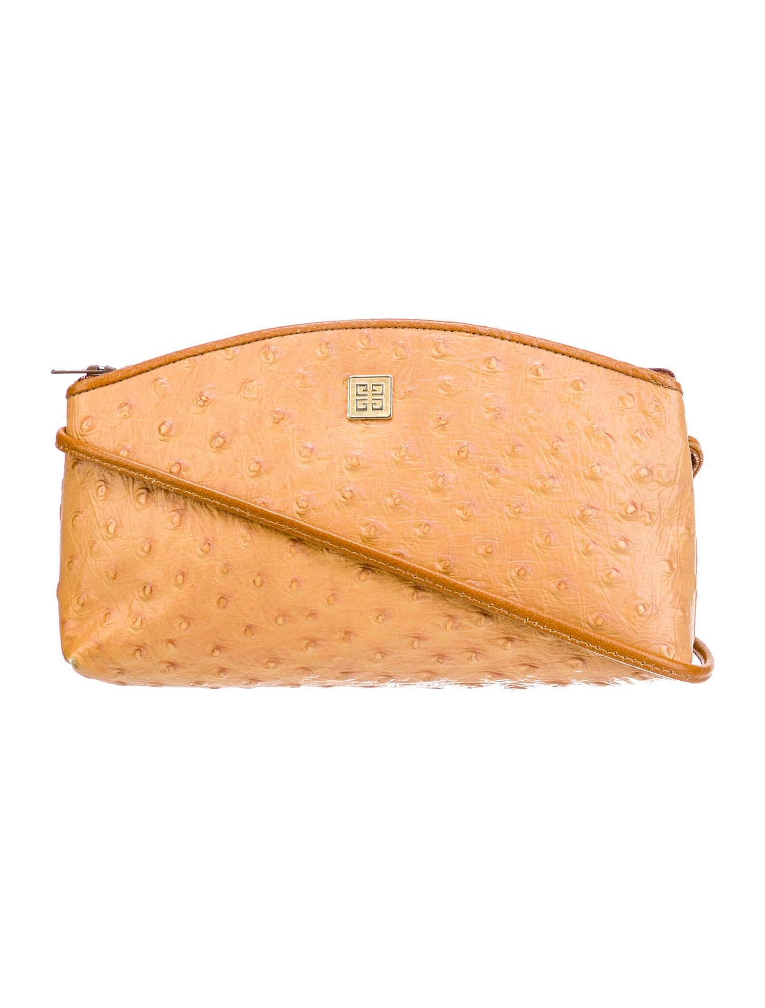 Givenchy Ostrich Clutch Vintage