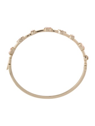 Givenchy Crystal Hinge Bangle Bracelet