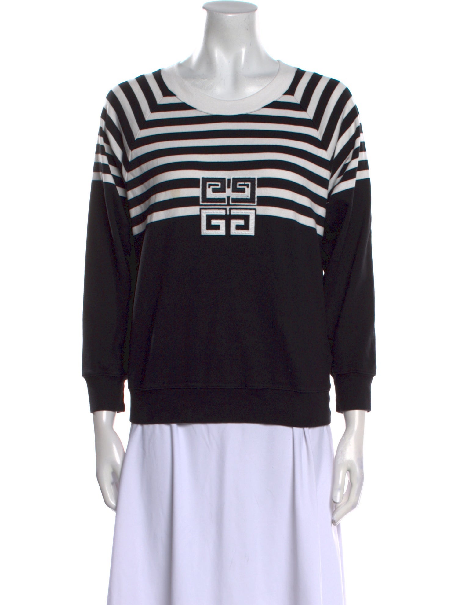 Givenchy Graphic Print Crew Neck Sweatshirt