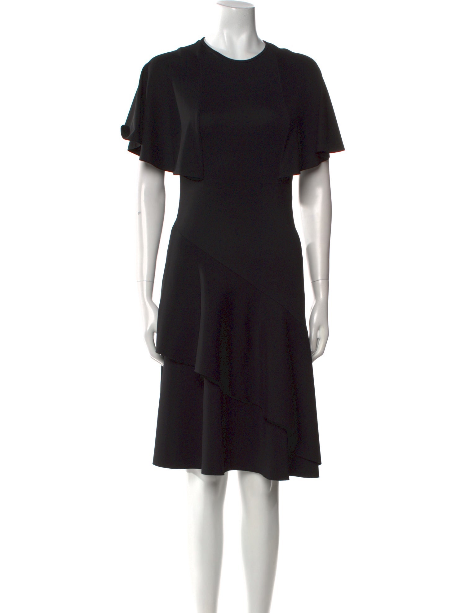 Givenchy Crew Neck Knee-Length Dress