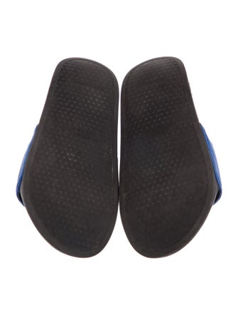 Givenchy Velvet Printed Slides