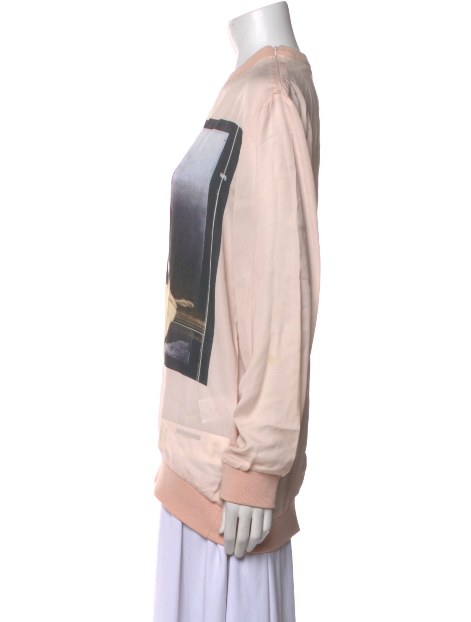 Givenchy Graphic Print Crew Neck Sweatshirt