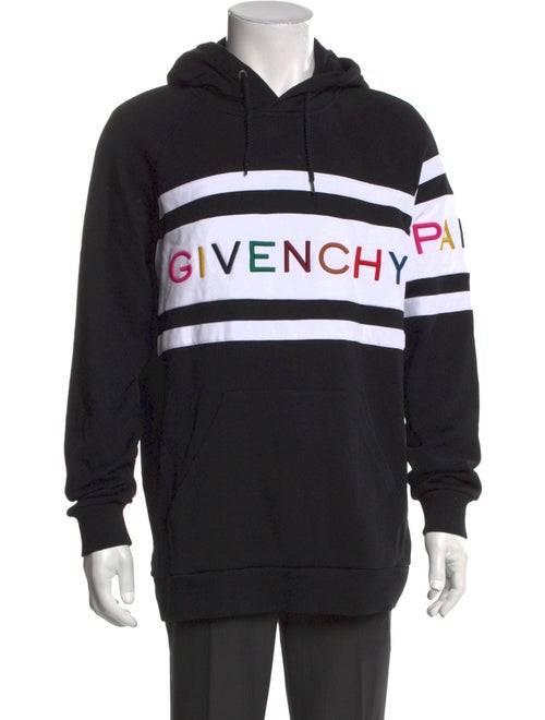 Givenchy Graphic Print Crew Neck Hoodie