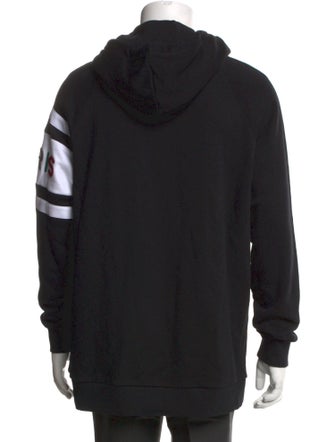 Givenchy Graphic Print Crew Neck Hoodie