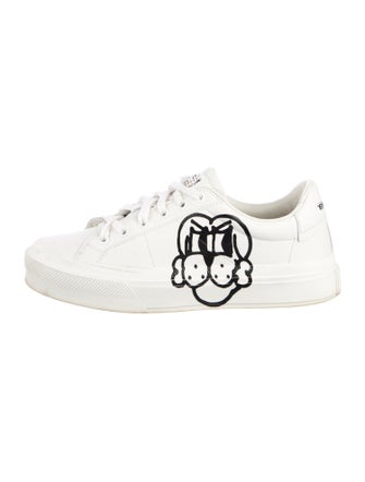 Givenchy Leather Printed Sneakers