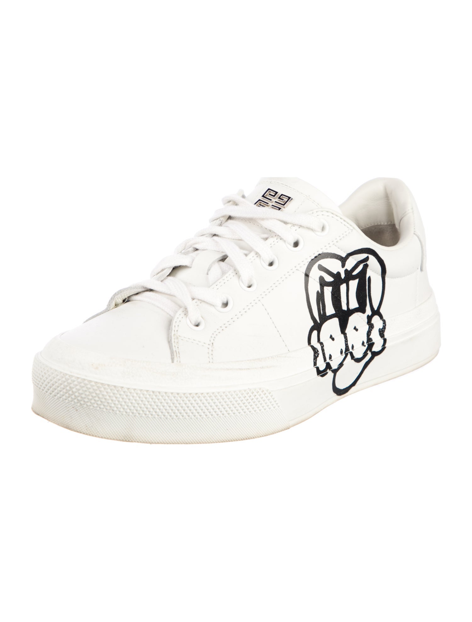 Givenchy Leather Printed Sneakers