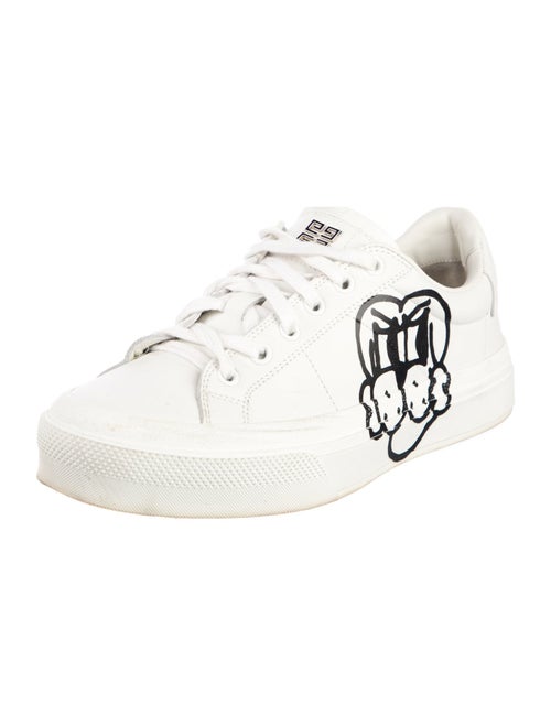 Givenchy Leather Printed Sneakers