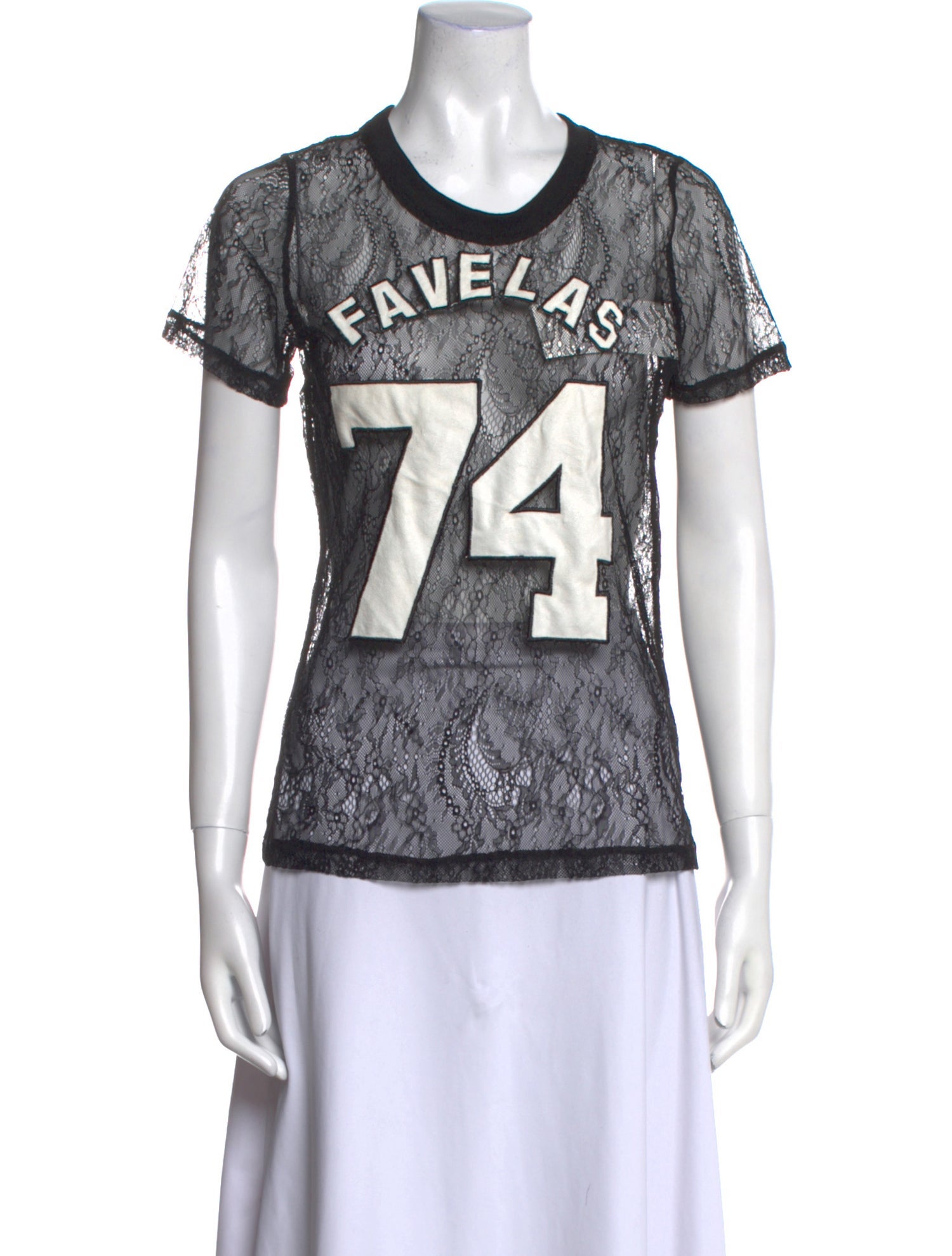 Givenchy Graphic Print Crew Neck T-Shirt