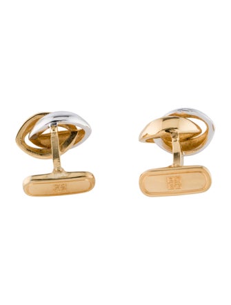 Givenchy Two-Tone Cufflink