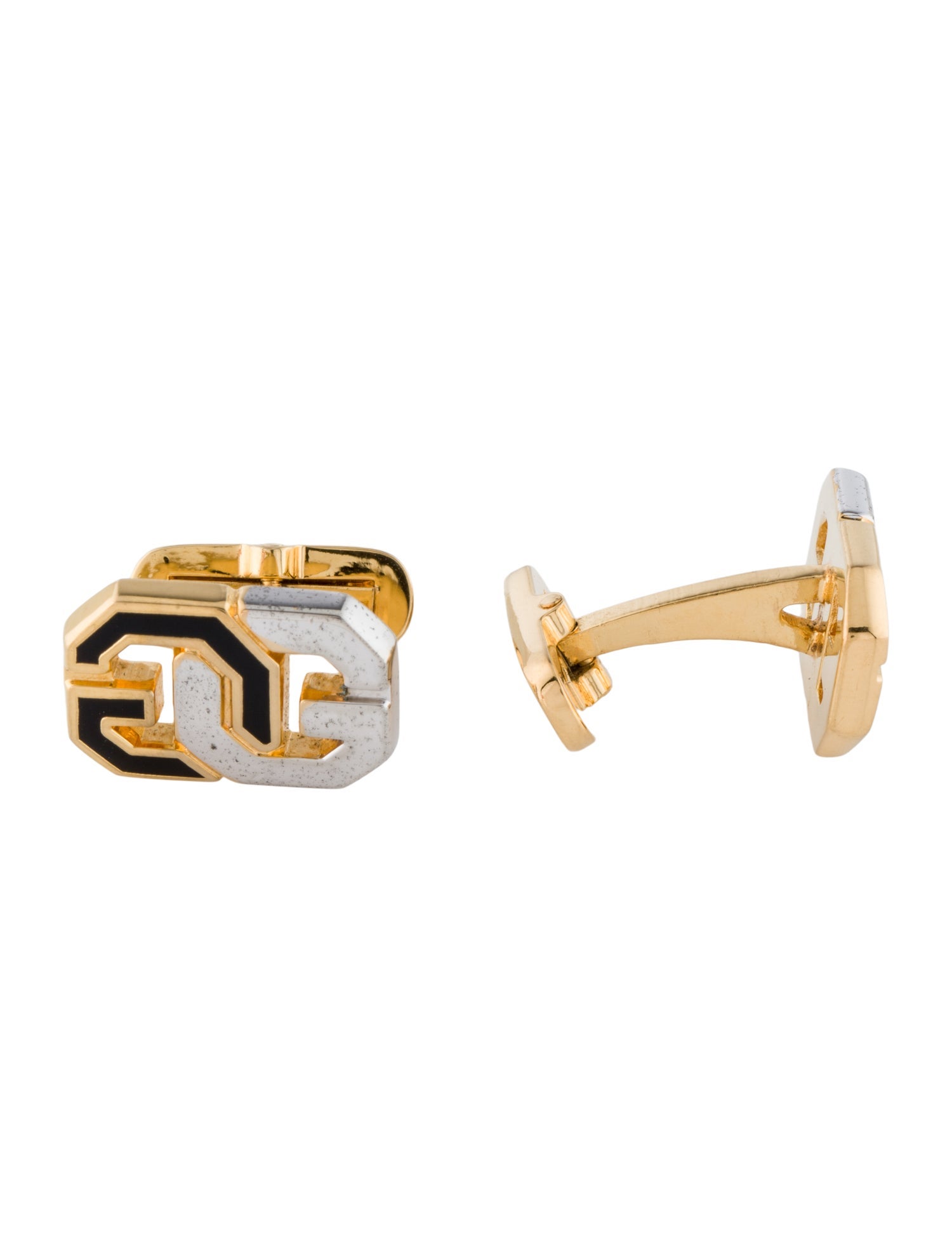 Givenchy Enamel GG Cufflinks