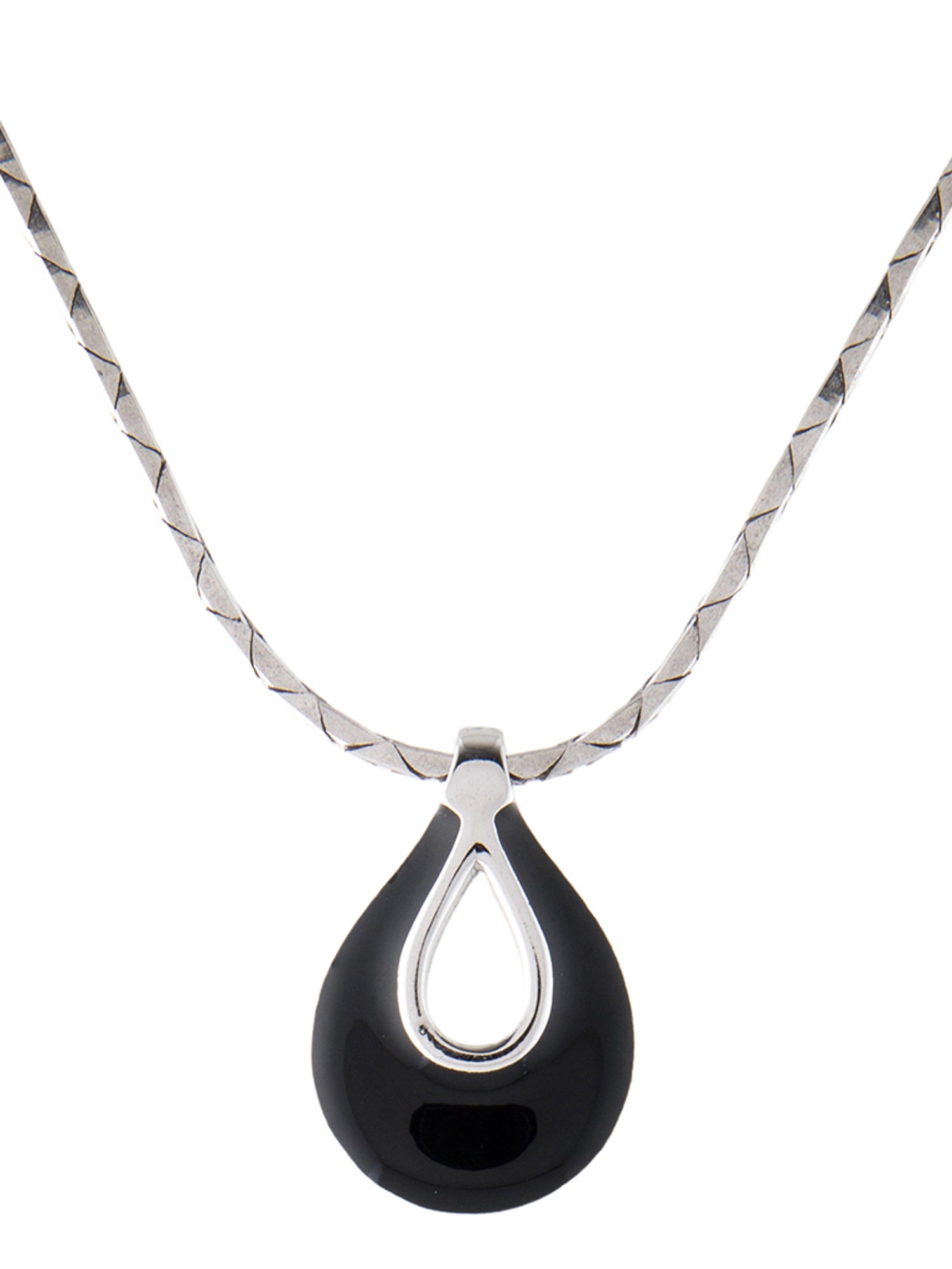 Givenchy Vintage Enamel Pendant Necklace