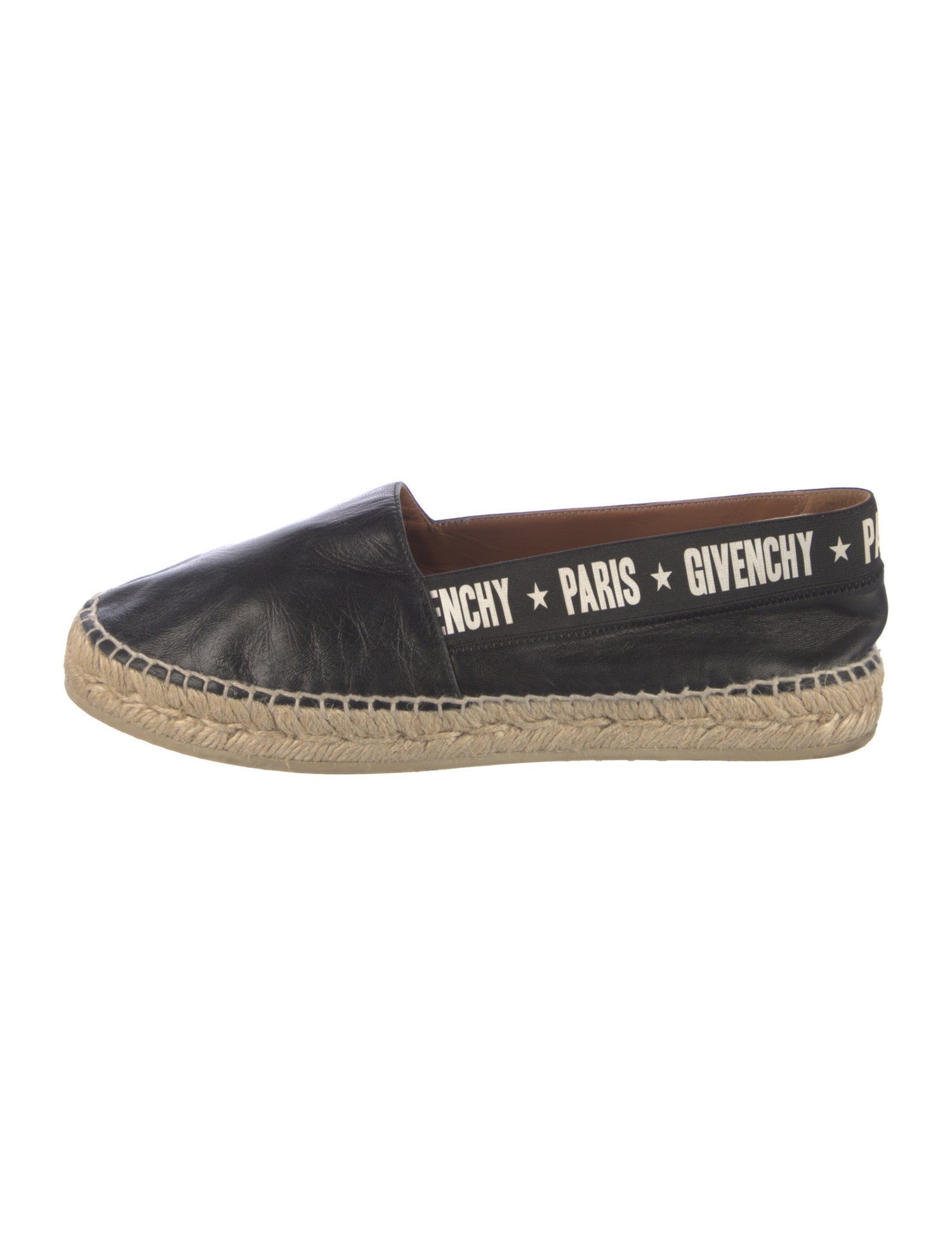 Givenchy Leather Graphic Print Espadrilles