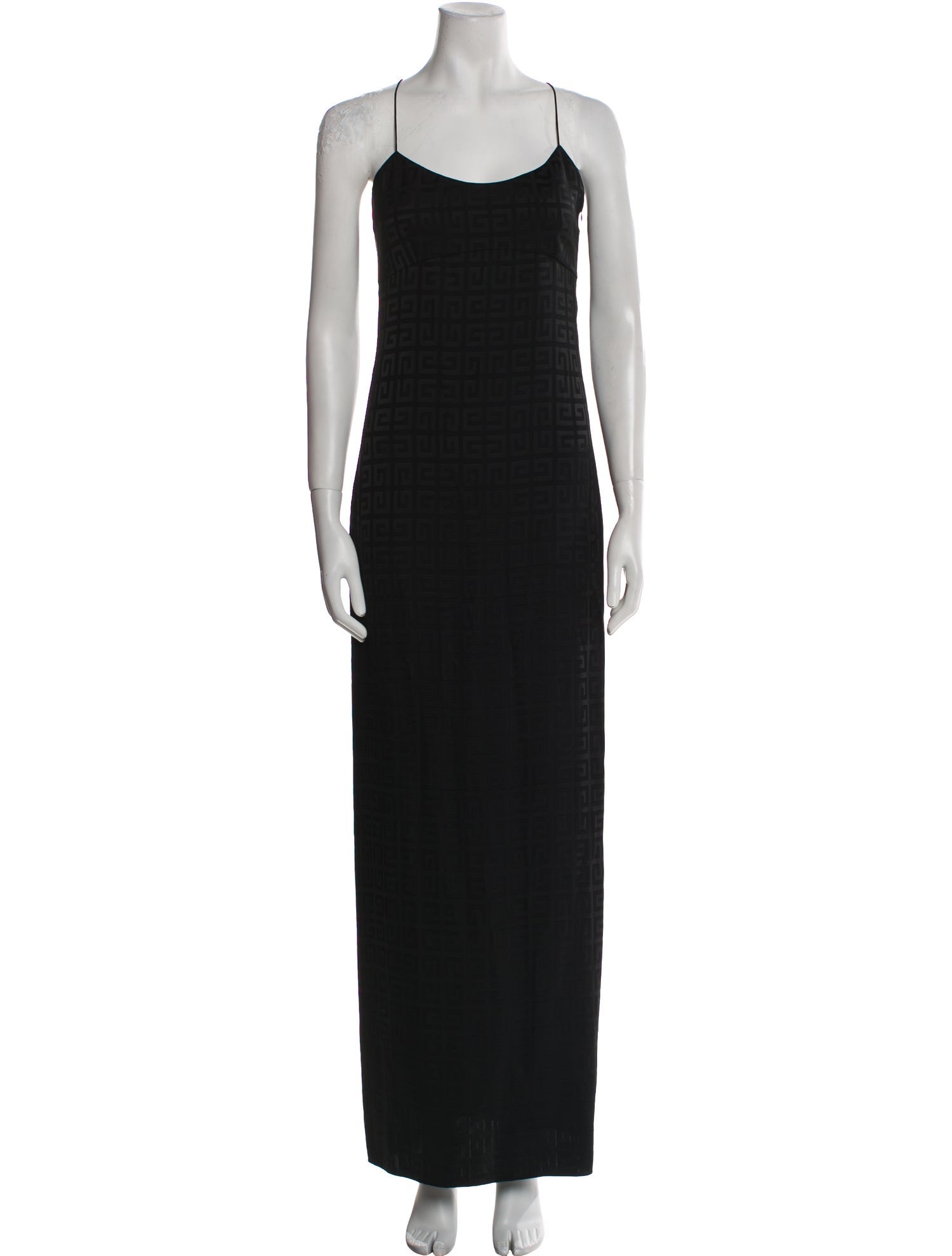 Givenchy Scoop Neck Long Dress w/ Tags