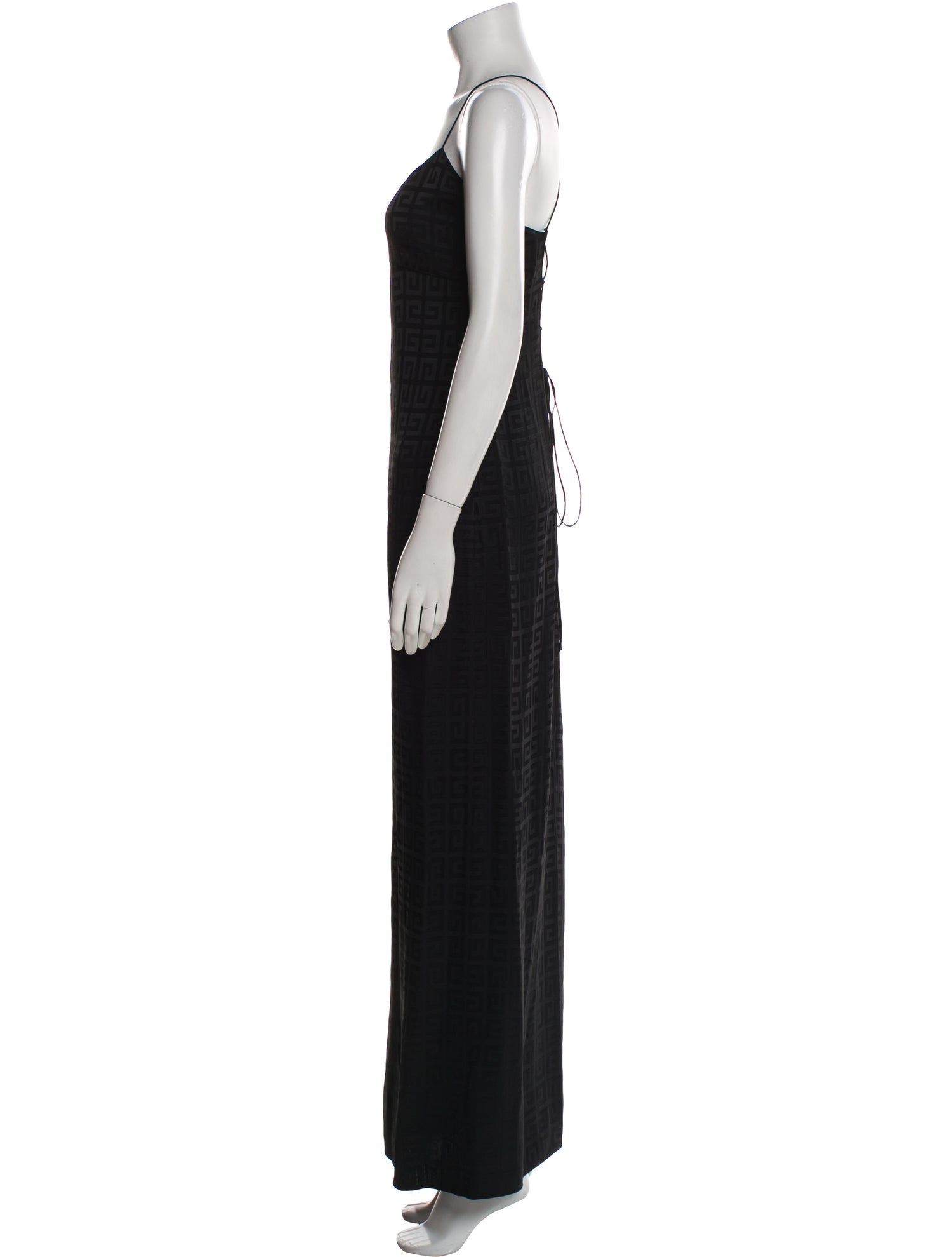 Givenchy Scoop Neck Long Dress w/ Tags