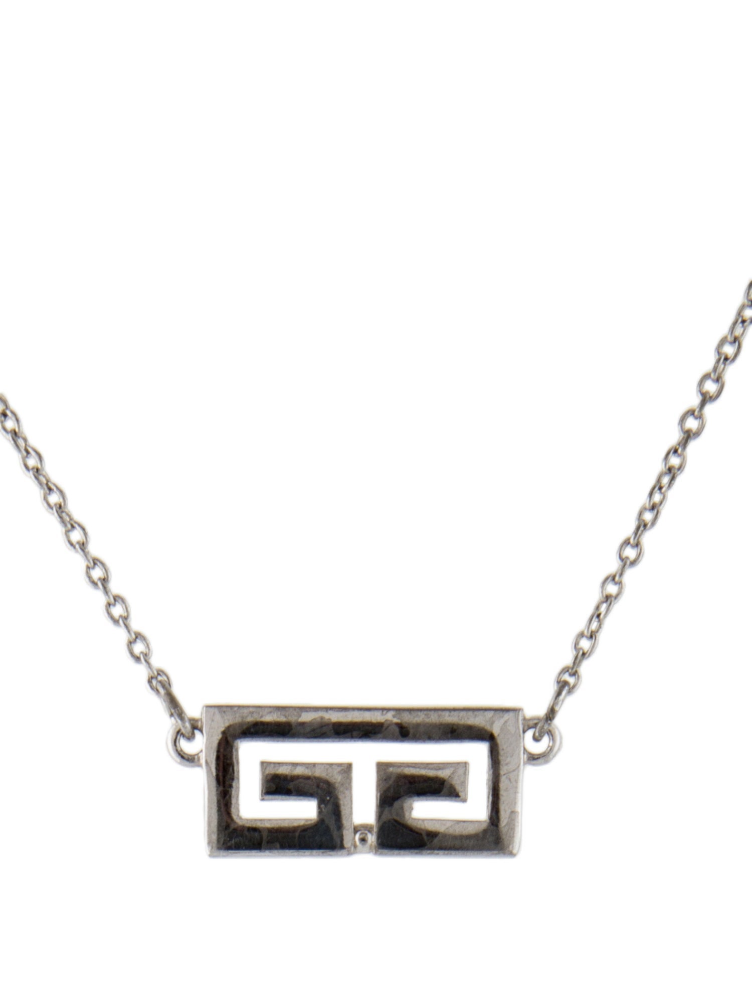 Givenchy Vintage GG Pendant Necklace